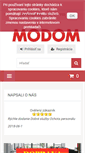 Mobile Screenshot of modomlm.sk